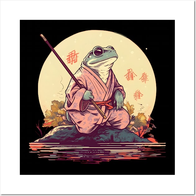 Japanese frog Wall Art by ygxyz